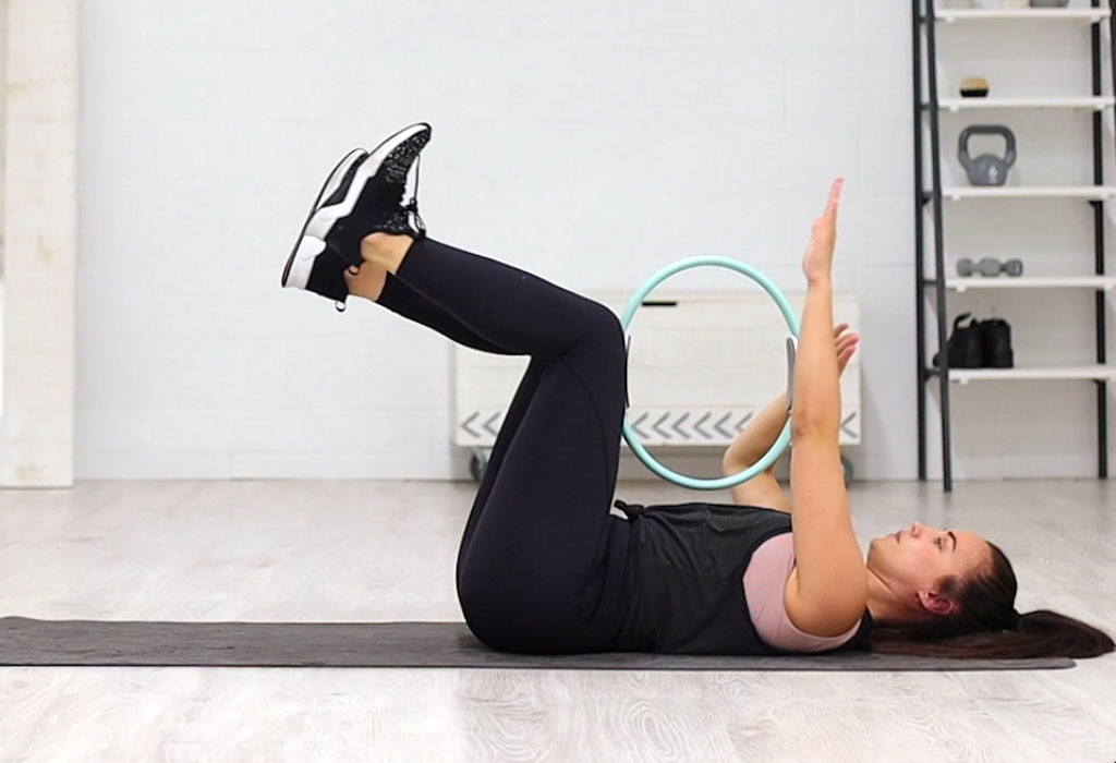 6 ejercicios con ARO DE PILATES de Patry Jordan